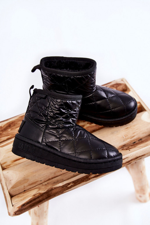 Caldi stivali invernali per bambini Big Star KK374242 neri