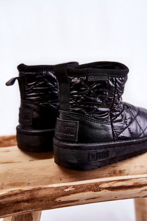 Caldi stivali invernali per bambini Big Star KK374242 neri