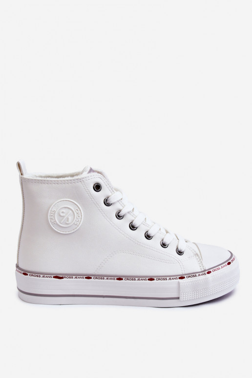 scarpe casual con suola Cross Jeans KK2R4044C colore bianco