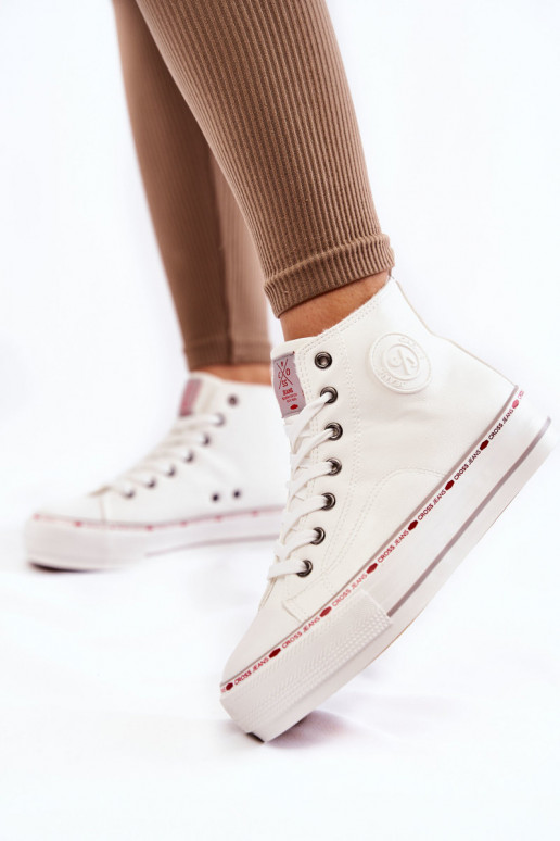 scarpe casual con suola Cross Jeans KK2R4044C colore bianco