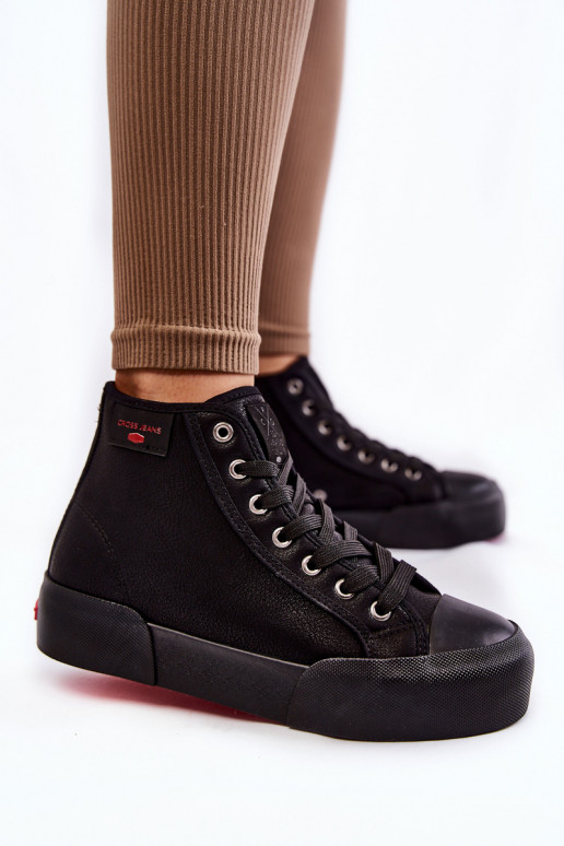 scarpe casual con suola Cross Jeans KK2R4055C colore nero scarpe casual con suola Cross Jeans KK2R4055C colore nero