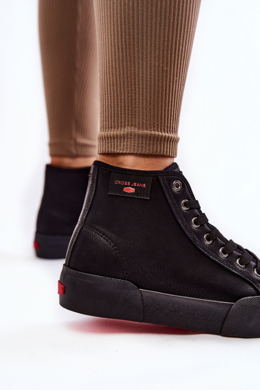 scarpe casual con suola Cross Jeans KK2R4055C colore nero scarpe casual con suola Cross Jeans KK2R4055C colore nero