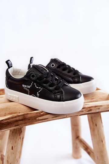 Scarpe sportive da bambino con lacci Big Star KK374223 colore nero