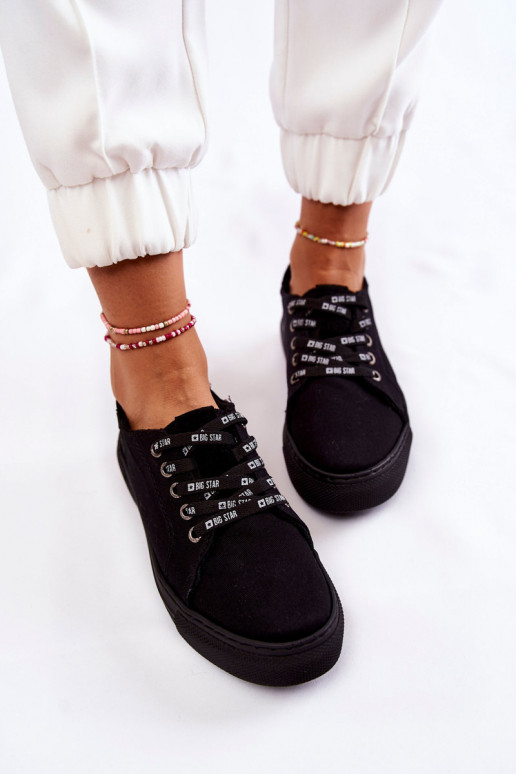 Scarpe da donna Memory Foam System Big Star KK276001 nere