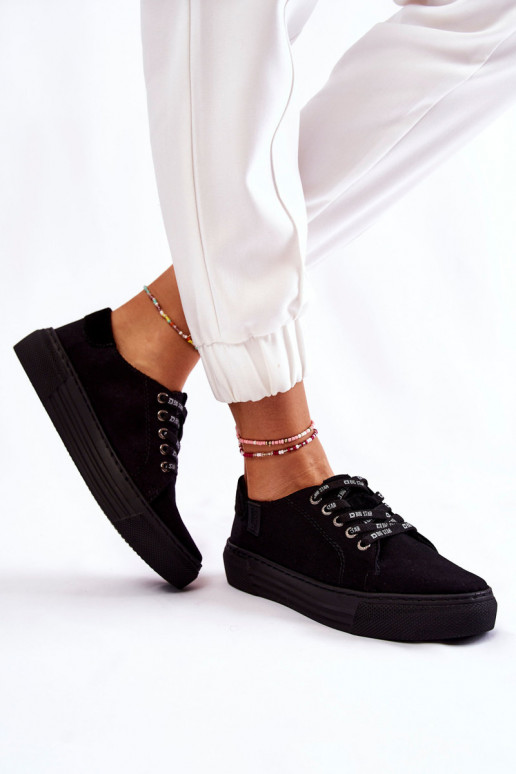 Scarpe da donna Memory Foam System Big Star KK276001 nere