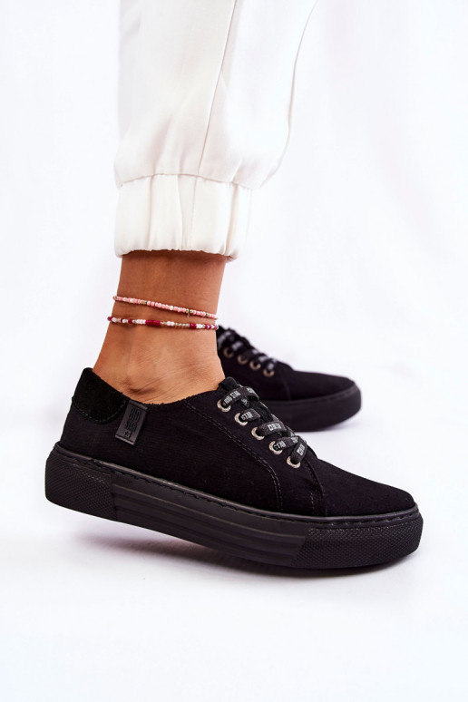 Scarpe da donna Memory Foam System Big Star KK276001 nere