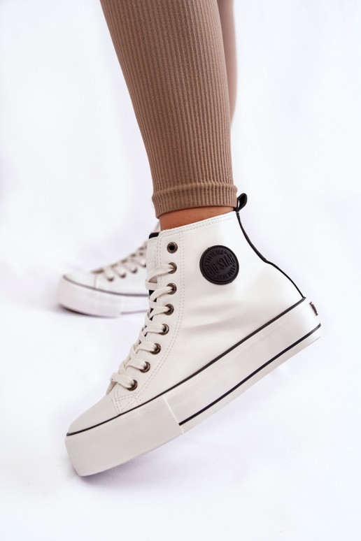 scarpe riscaldate per il tempo libero Big Star KK274170 colore bianco