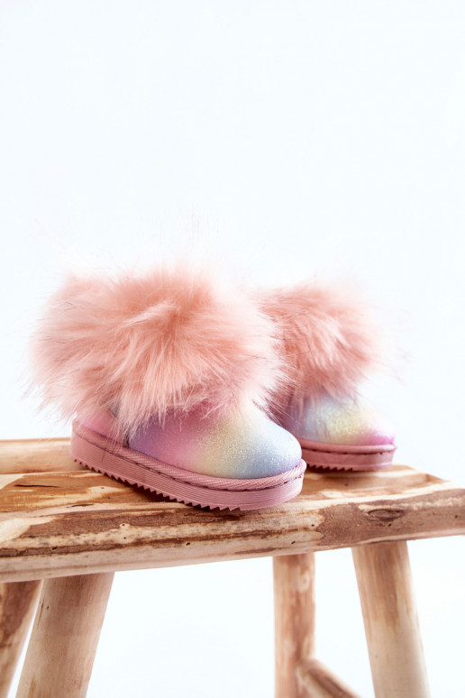 Doposci per bambini con pelliccia in vari colori Ariana