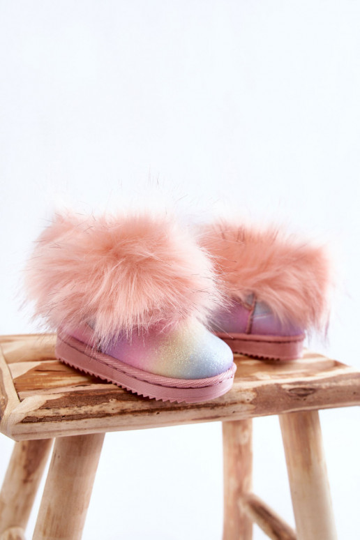 Doposci per bambini con pelliccia in vari colori Ariana