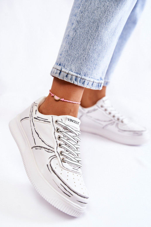 scarpe sportive in colore bianco Solveig