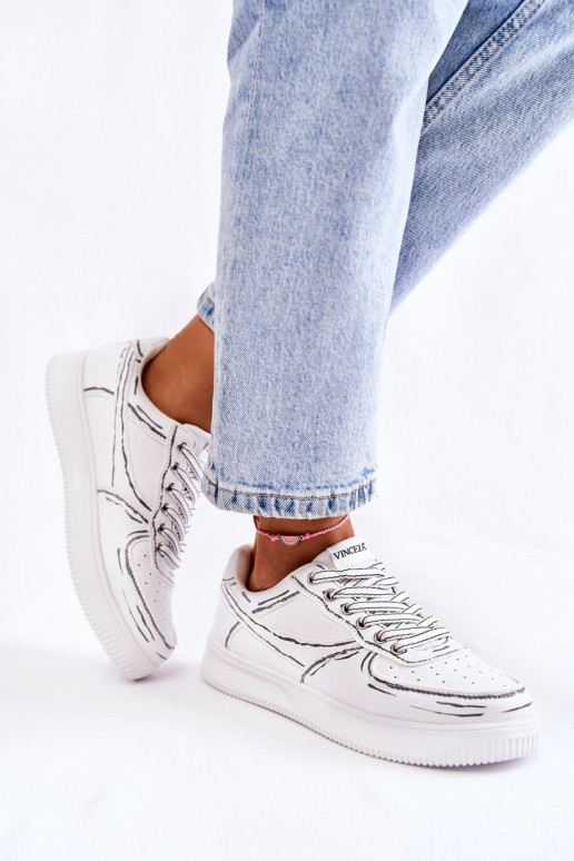 scarpe sportive in colore bianco Solveig