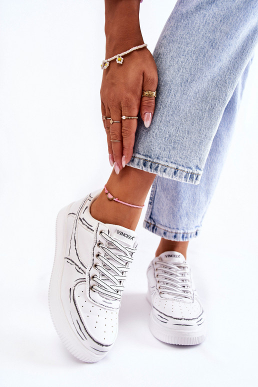 scarpe sportive in colore bianco Solveig