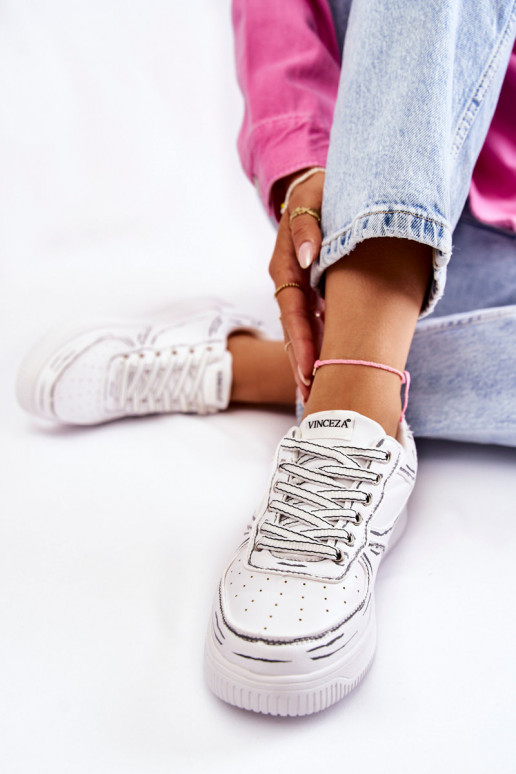 scarpe sportive in colore bianco Solveig