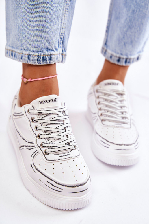 scarpe sportive in colore bianco Solveig