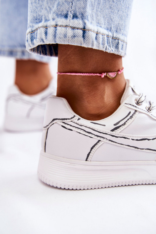 scarpe sportive in colore bianco Solveig