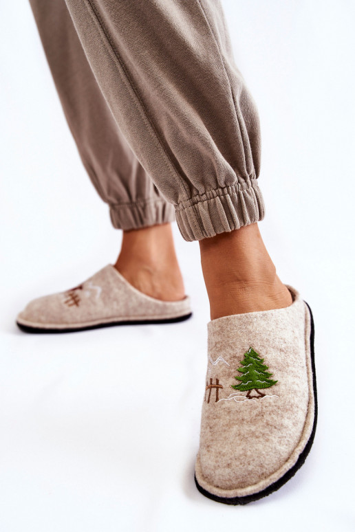 pantofole Big Star KK276016 beige