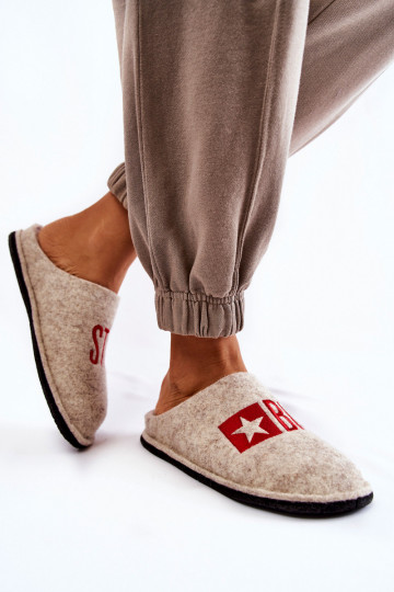 pantofole Big Star KK276021 beige