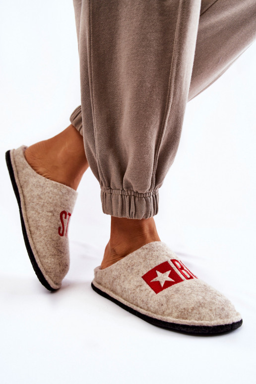 pantofole Big Star KK276021 beige