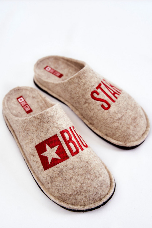 pantofole Big Star KK276021 beige