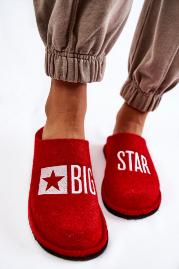pantofole Big Star KK276022 rosse 2
