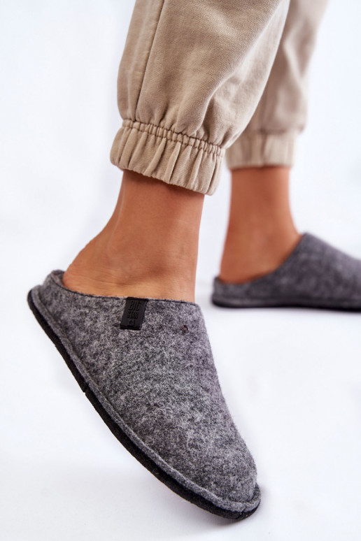 Pantofole modello classico Big Star KK276014 colore grigio