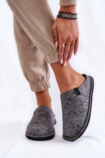 Pantofole modello classico Big Star KK276014 colore grigio 2