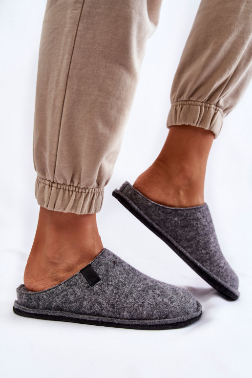 Pantofole modello classico Big Star KK276014 colore grigio