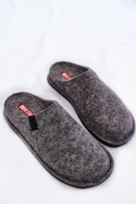 Pantofole modello classico Big Star KK276014 colore grigio