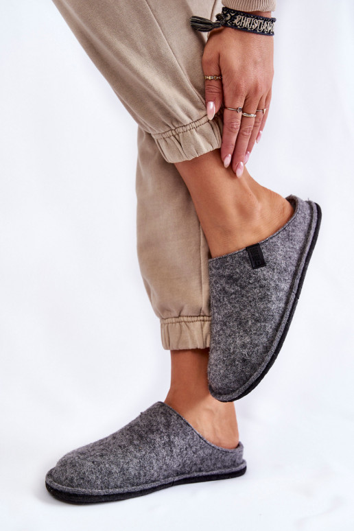 Pantofole modello classico Big Star KK276014 colore grigio