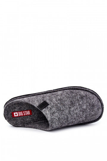 Ciabatte classiche da uomo Big Star KK176001 colore grigio 2