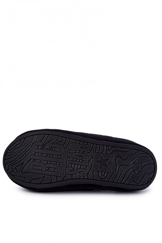 Ciabatte da uomo Big Star KK174365 nere