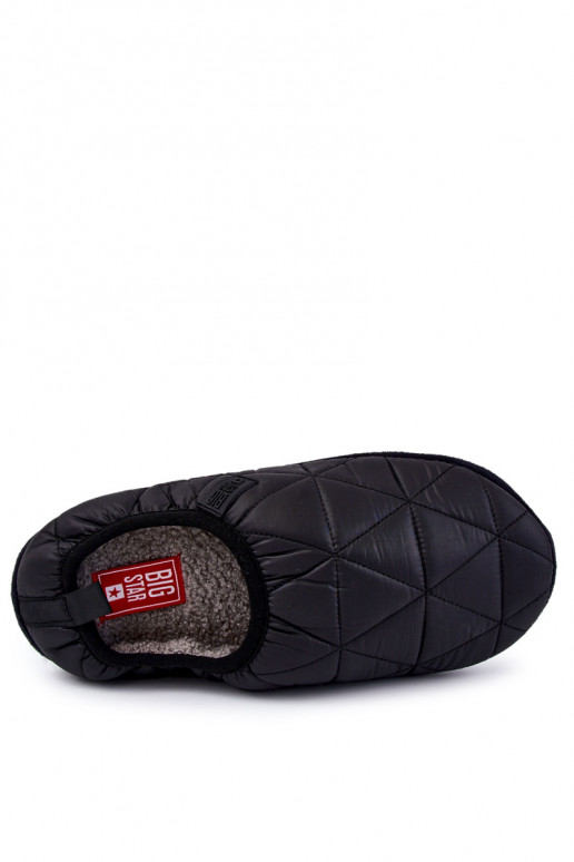 Ciabatte da uomo Big Star KK174365 nere
