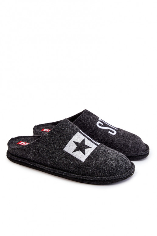 Ciabatte classiche da uomo Big Star KK176003 nere