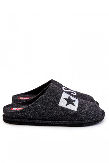 Ciabatte classiche da uomo Big Star KK176003 nere 2