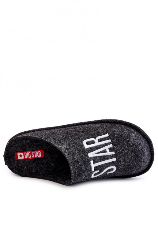Ciabatte classiche da uomo Big Star KK176003 nere