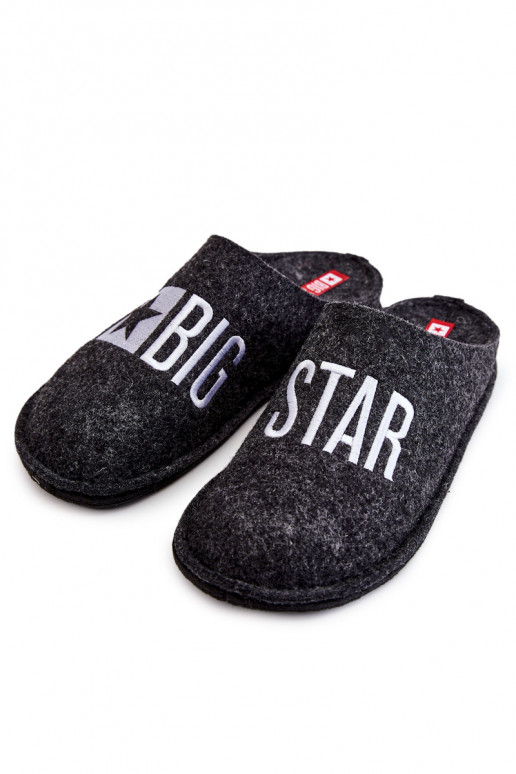 Ciabatte classiche da uomo Big Star KK176003 nere