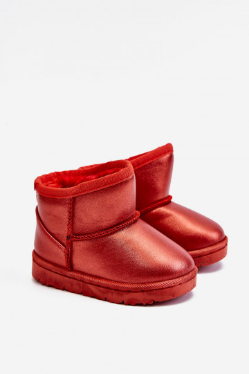 Caldi doposci per bambini nel colore rosso Scooby