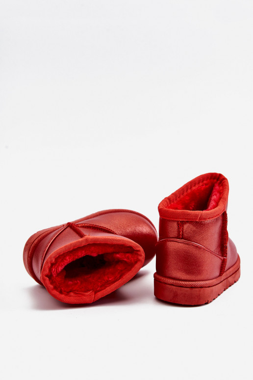 Caldi doposci per bambini nel colore rosso Scooby Caldi doposci per bambini nel colore rosso Scooby