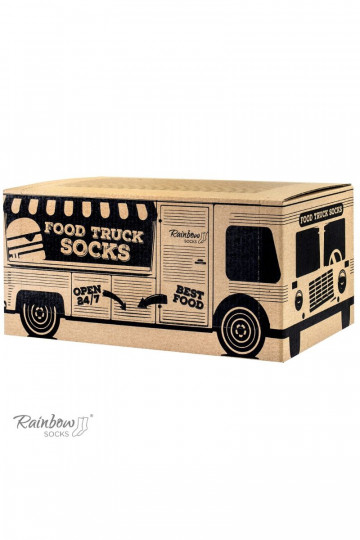 Set calzini Food Truck Calzini Box 3 paia