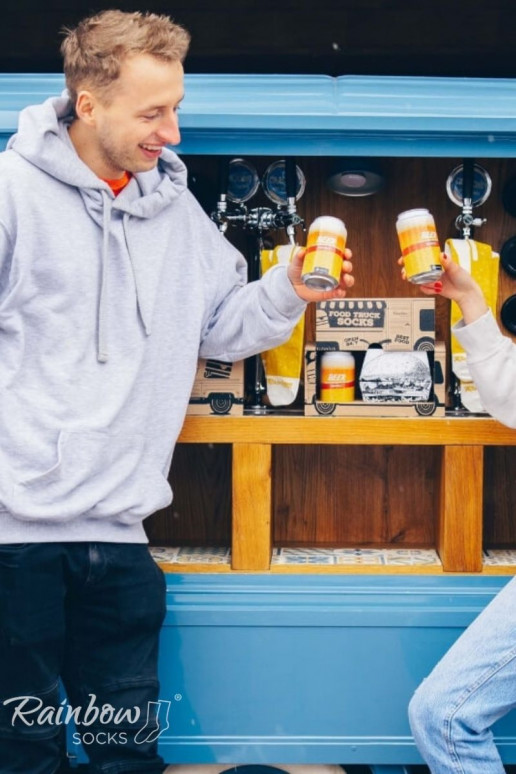 Set calzini Food Truck Calzini Box 3 paia