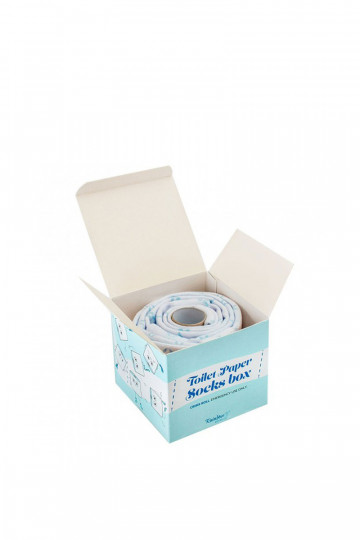 2 paia di calzini colorati in una scatola