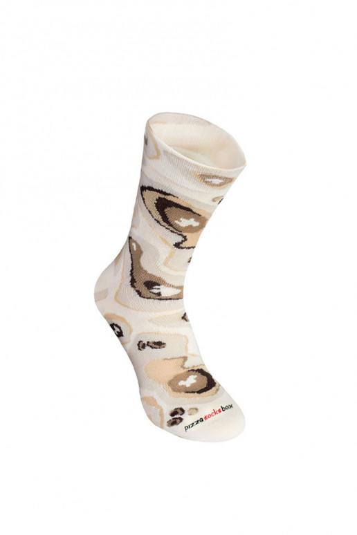 Calzini colorati in scatola Pizza 4 paia