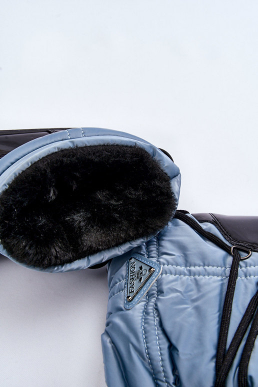 doposci con lacci in colore blu Carrios doposci con lacci in colore blu Carrios