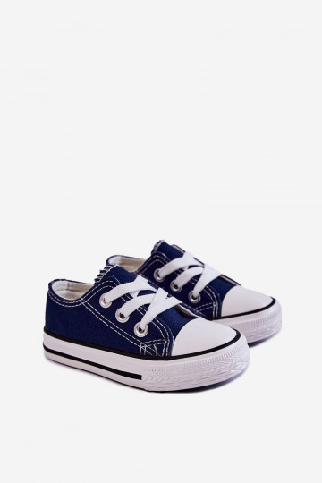 Scarpe sportive classiche per bambini in colore blu scuro Filemon