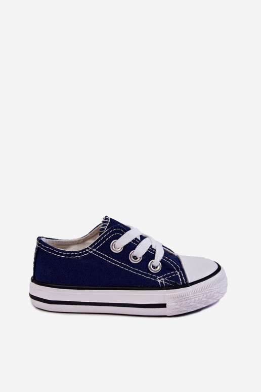 Scarpe sportive classiche per bambini in colore blu scuro Filemon