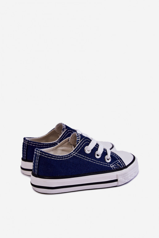 Scarpe sportive classiche per bambini in colore blu scuro Filemon