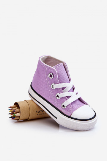 Scarpe da bambino con suola Filemon colore Viola 2
