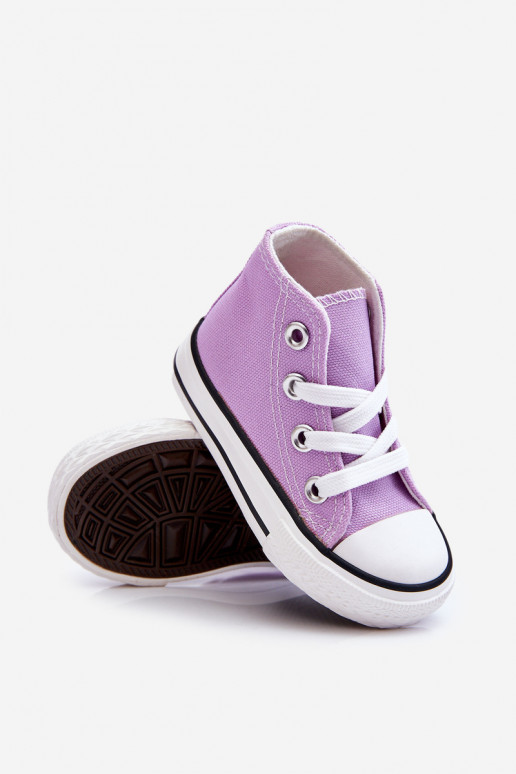 Scarpe da bambino con suola Filemon colore Viola