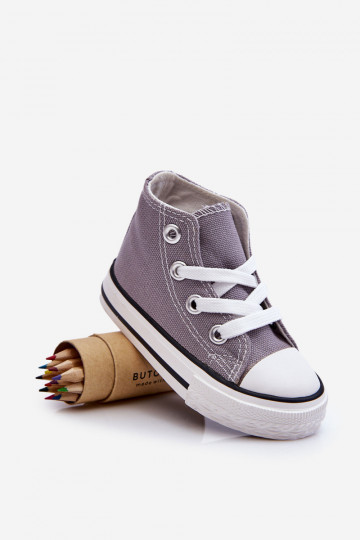 Scarpe da bambino con suola, Filemon grigio 2