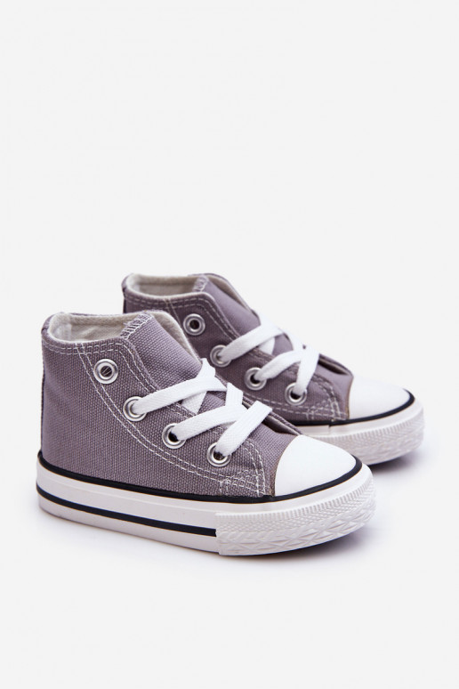 Scarpe da bambino con suola, Filemon grigio